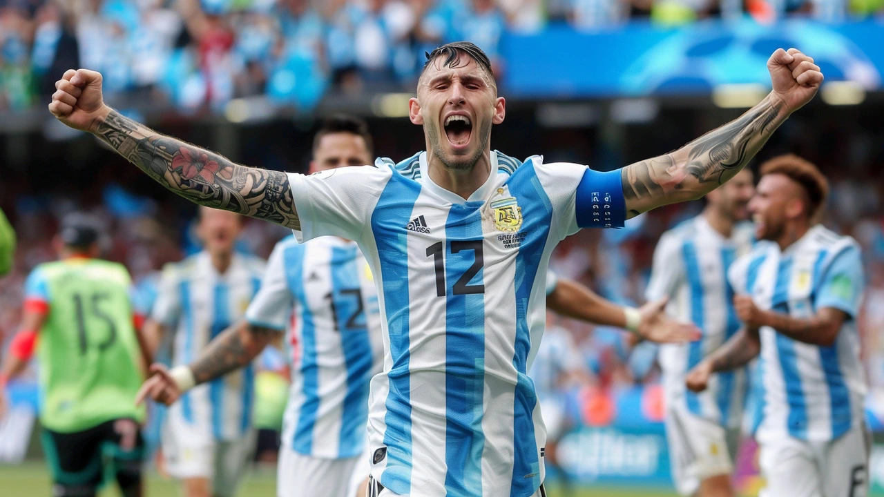 Argentina Triumphs Over Peru 2-0 in Copa America Despite Messi and Scaloni's Absence