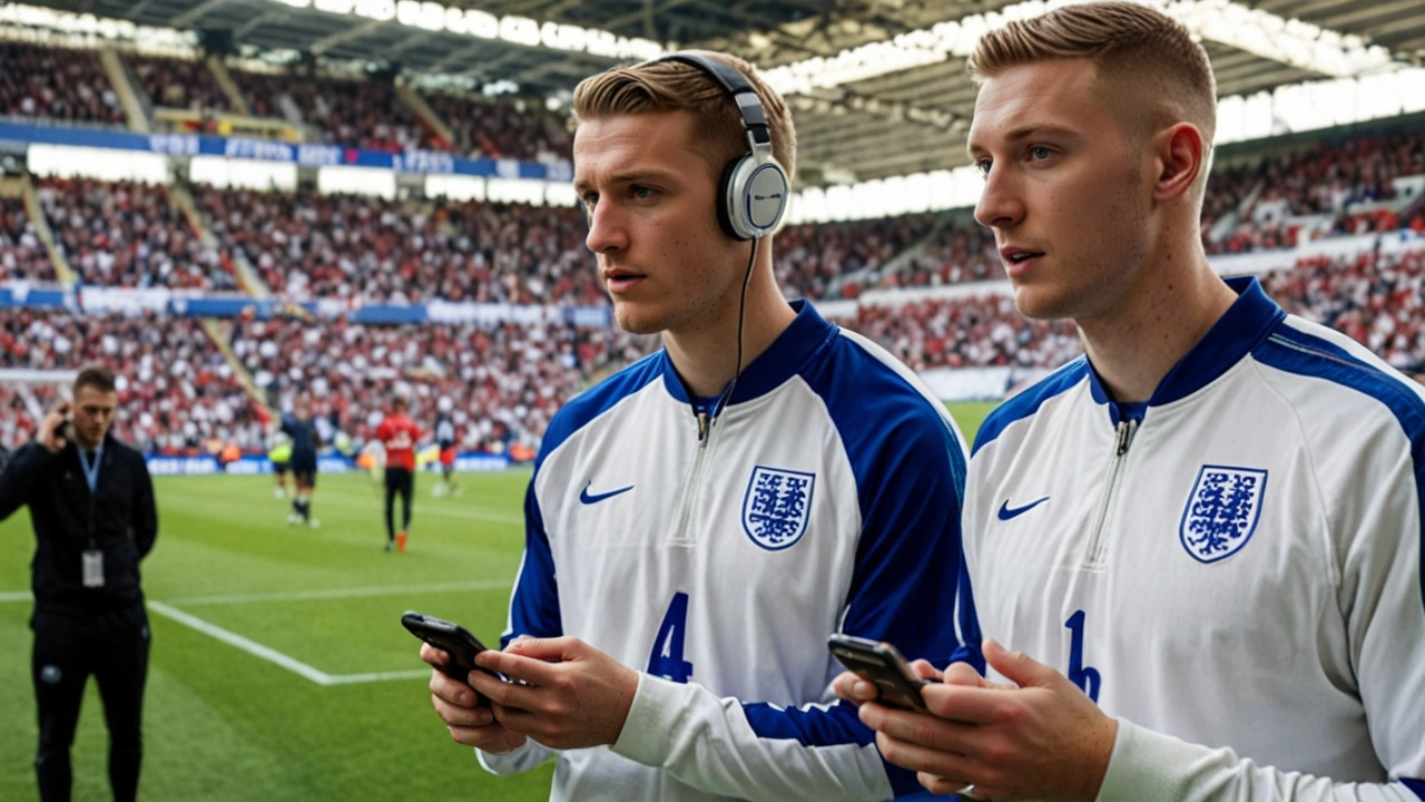 England's Euro 2024 Stars Mainoo, Pickford & Shaw Reveal Pre-Match Playlists in Apple Music Collaboration
