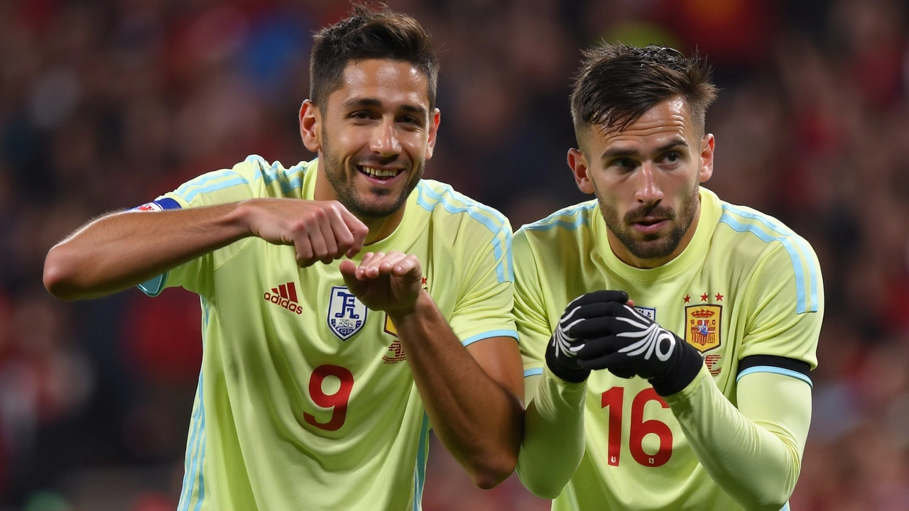 Spain Defeats Denmark to Claim Top Spot in UEFA Nations League Group A4