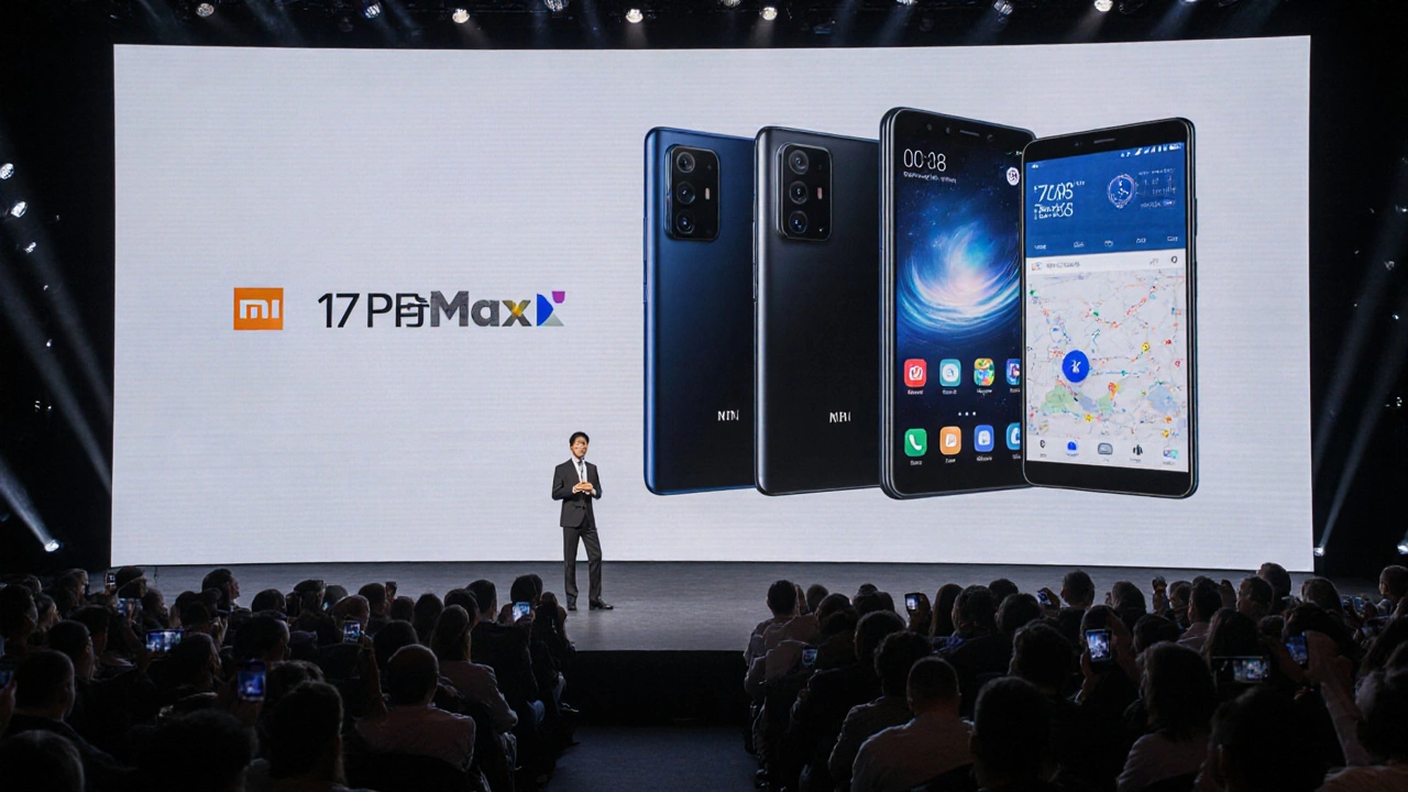 Xiaomi 17 Pro Max unveiled with dual‑screen design and Snapdragon 8 Elite